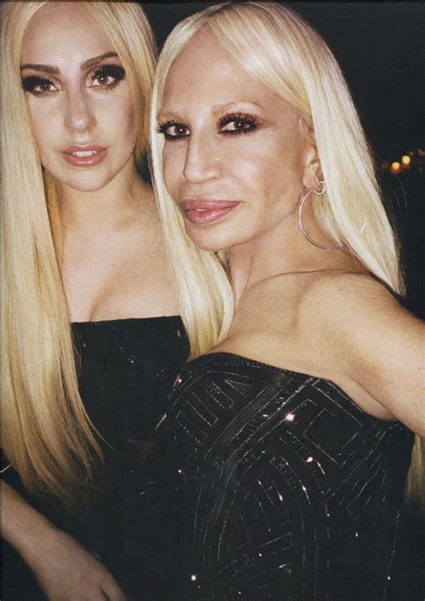 donatella versace and lady gaga|lady gaga surprise.